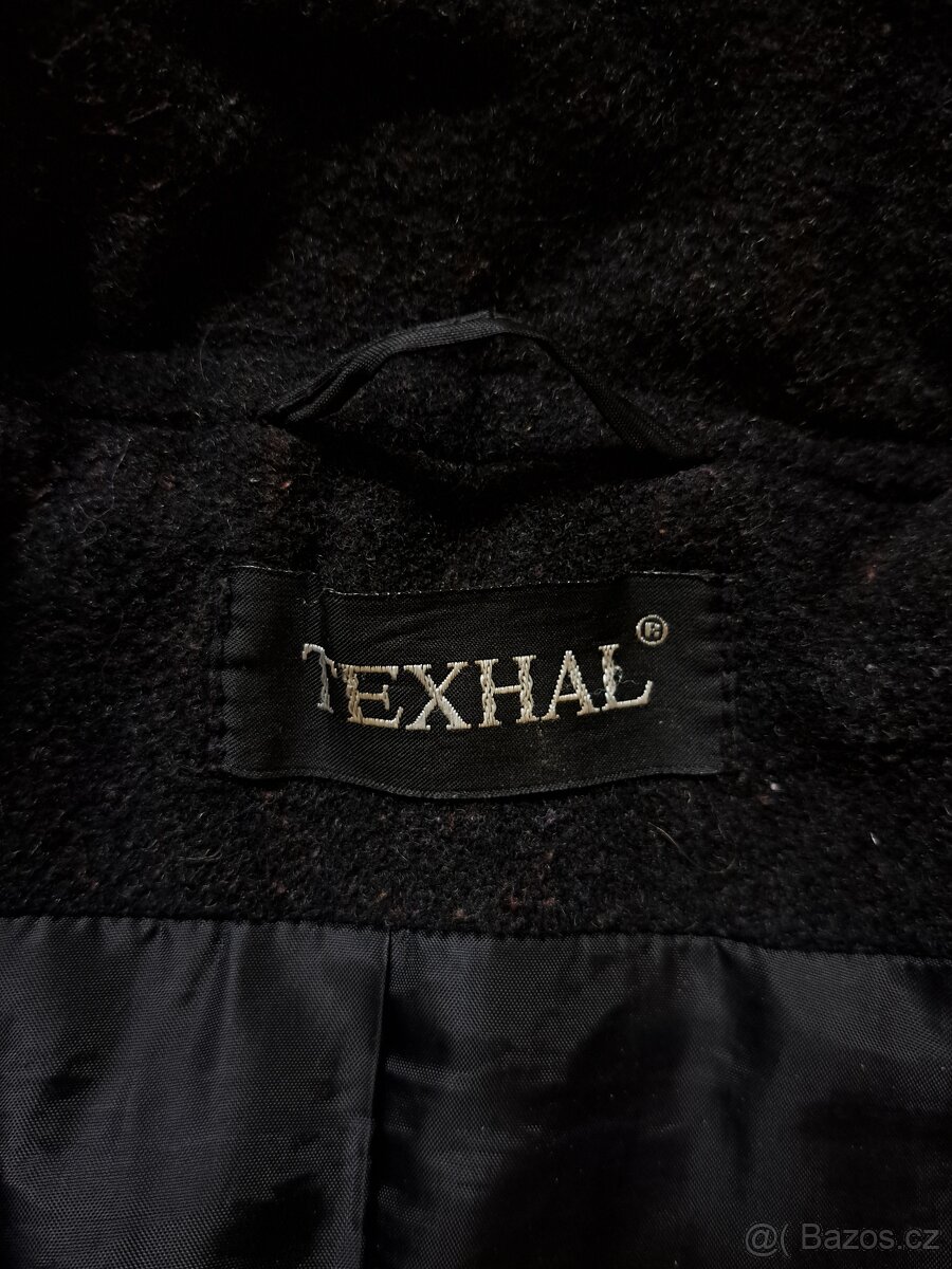 Dámský černý kabát Texhal vel. 38 - 13