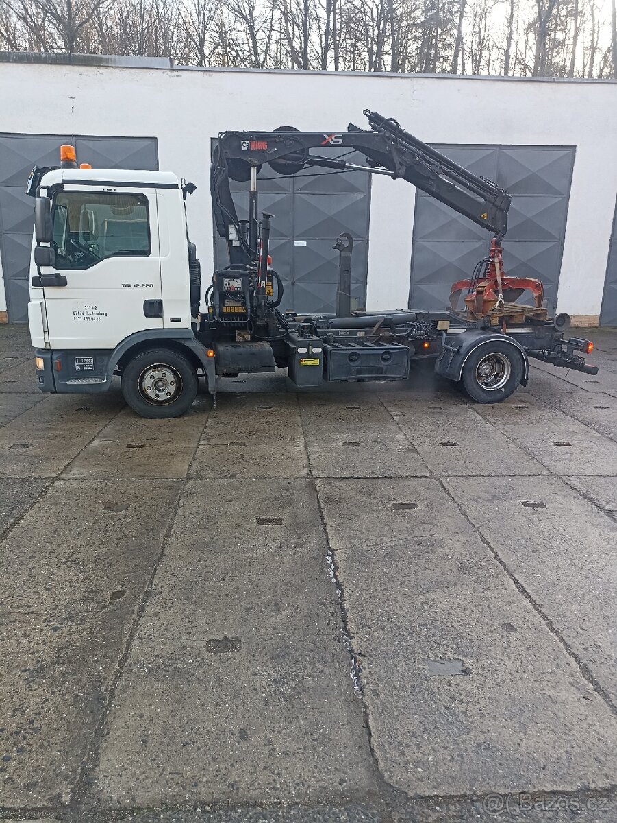 Man Tgl 12.220 hákový nosič s HR - 13