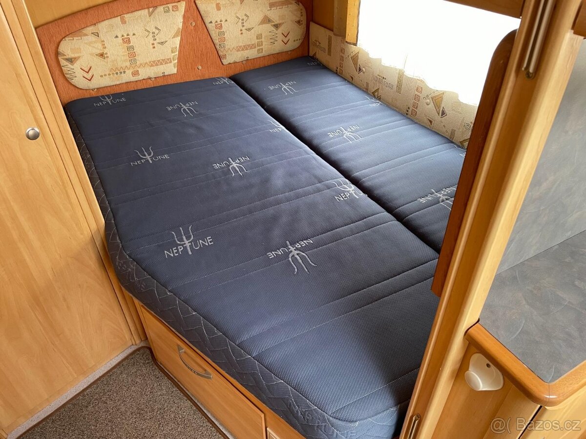 Sprite Cirrus 500, 4 osoby,el.pojezd,bojler,velká nádrž,stan - 13