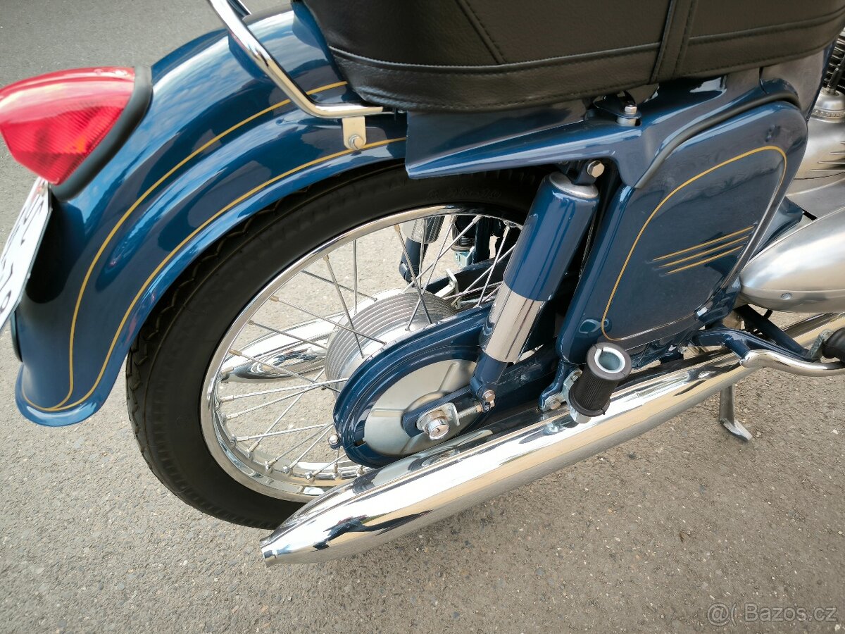 Jawa 350/361 Sport po profesionální renovaci,malá SPZ - 13
