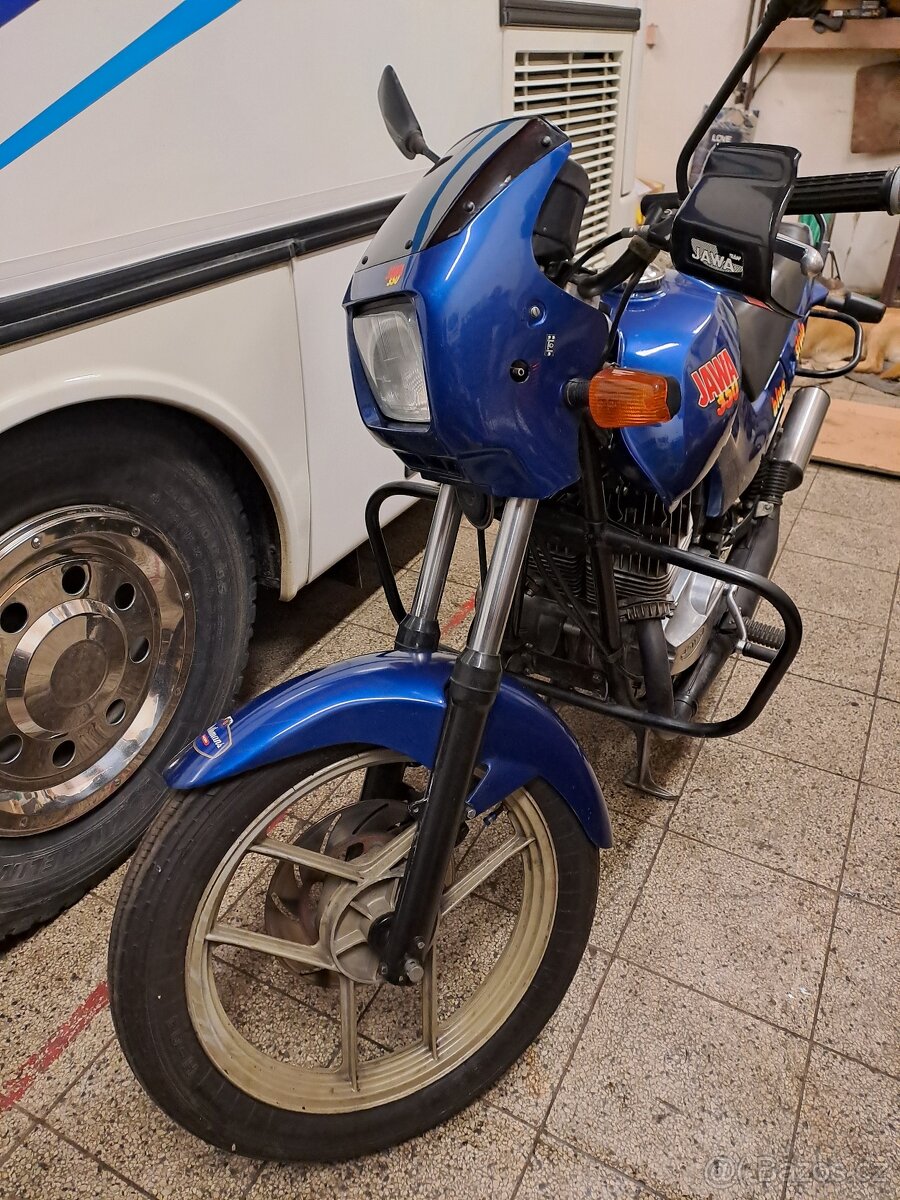 JAWA 350 640 Blue Style - 13