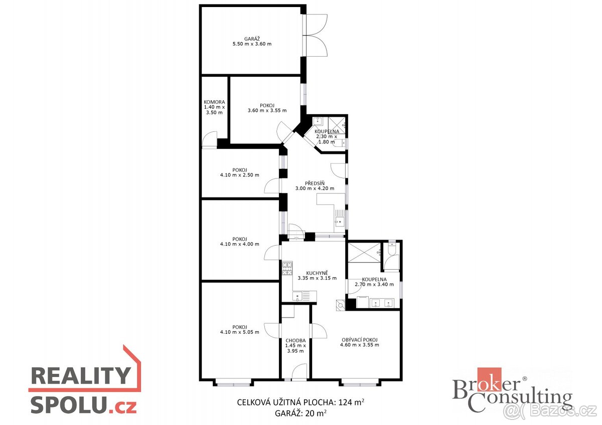 Prodej, domy/rodinný, 170 m2, Pohraniční, 67168 Hrabětice, Z - 13