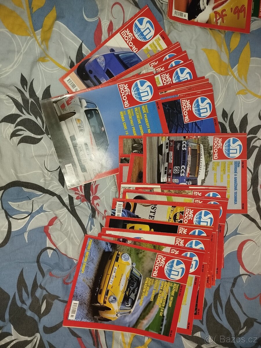 Manuály/prospekty/časopisy auta - 13