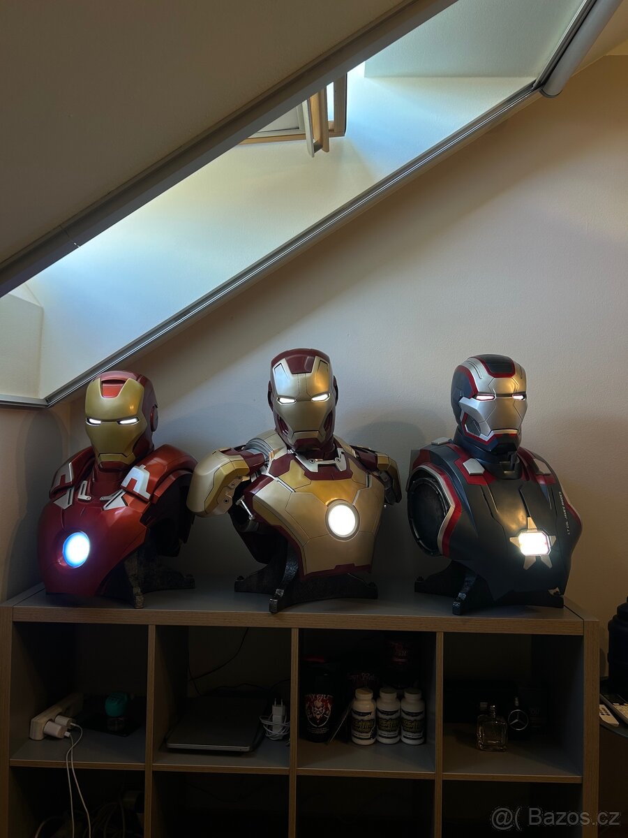 Marvel Avengers Iron man Sideshow Bust 1/1 - 13