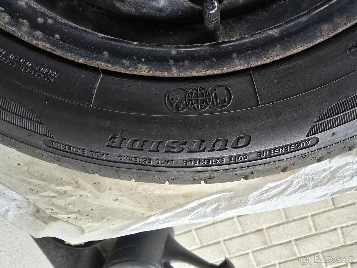 4 x letní pneu 185/60 R15 84H Dunlop Škoda Fabia 3, Rapid - 13