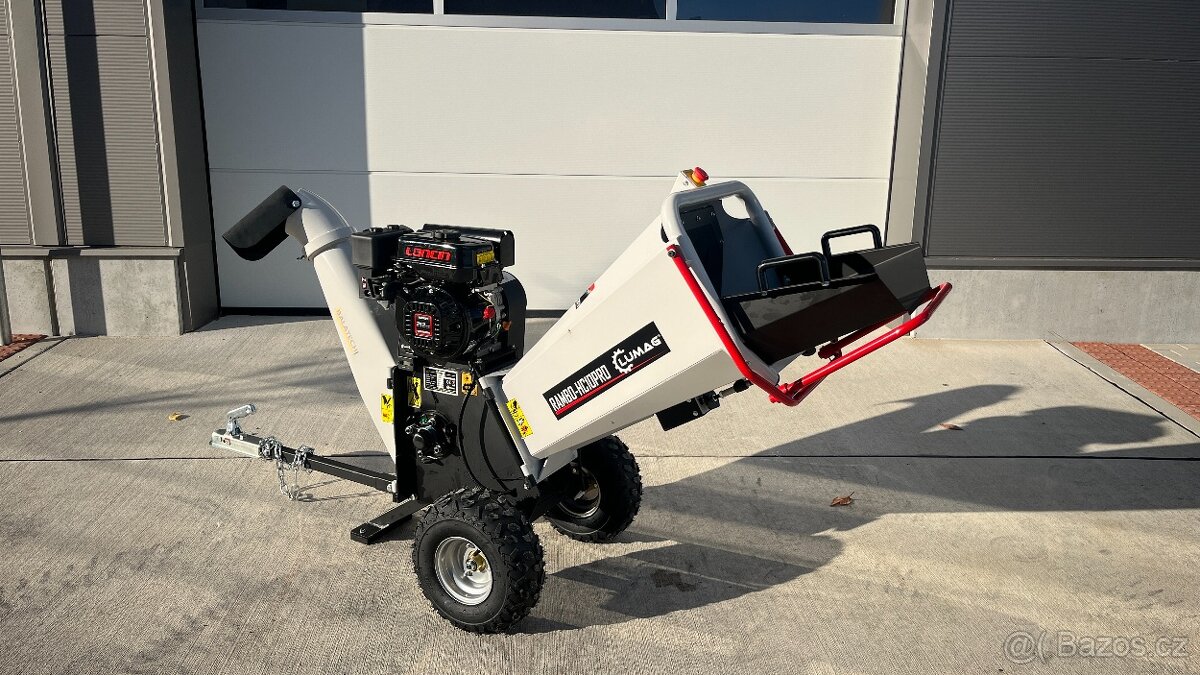 Benzínový štiepkovač dřeva LUMAG RAMBO-HC10PRO - 13