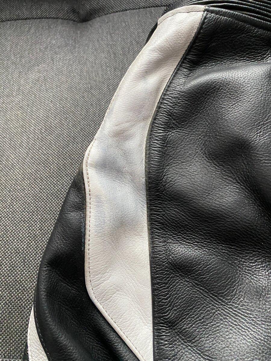 kožená moto bunda a kalhoty - 13