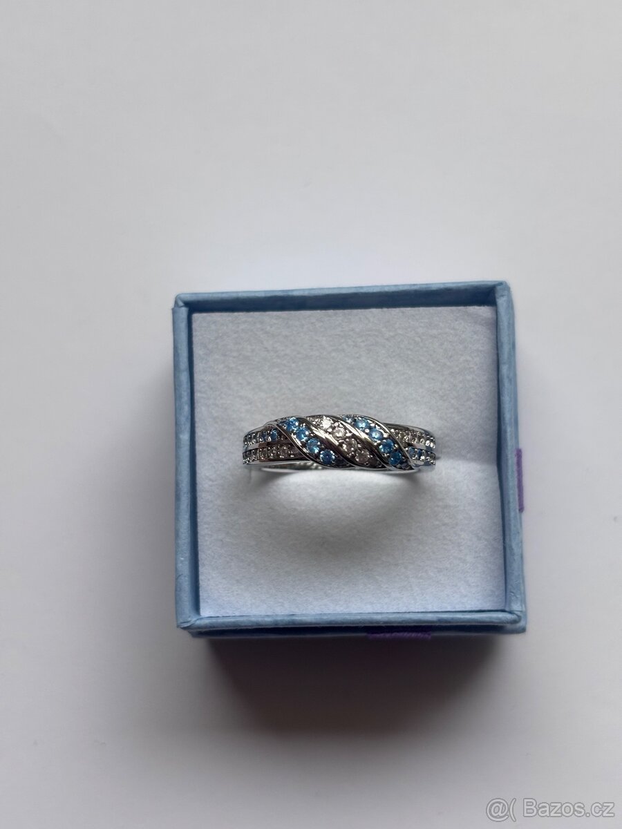 Nové stříbrné prstýnky punc 925 - 13