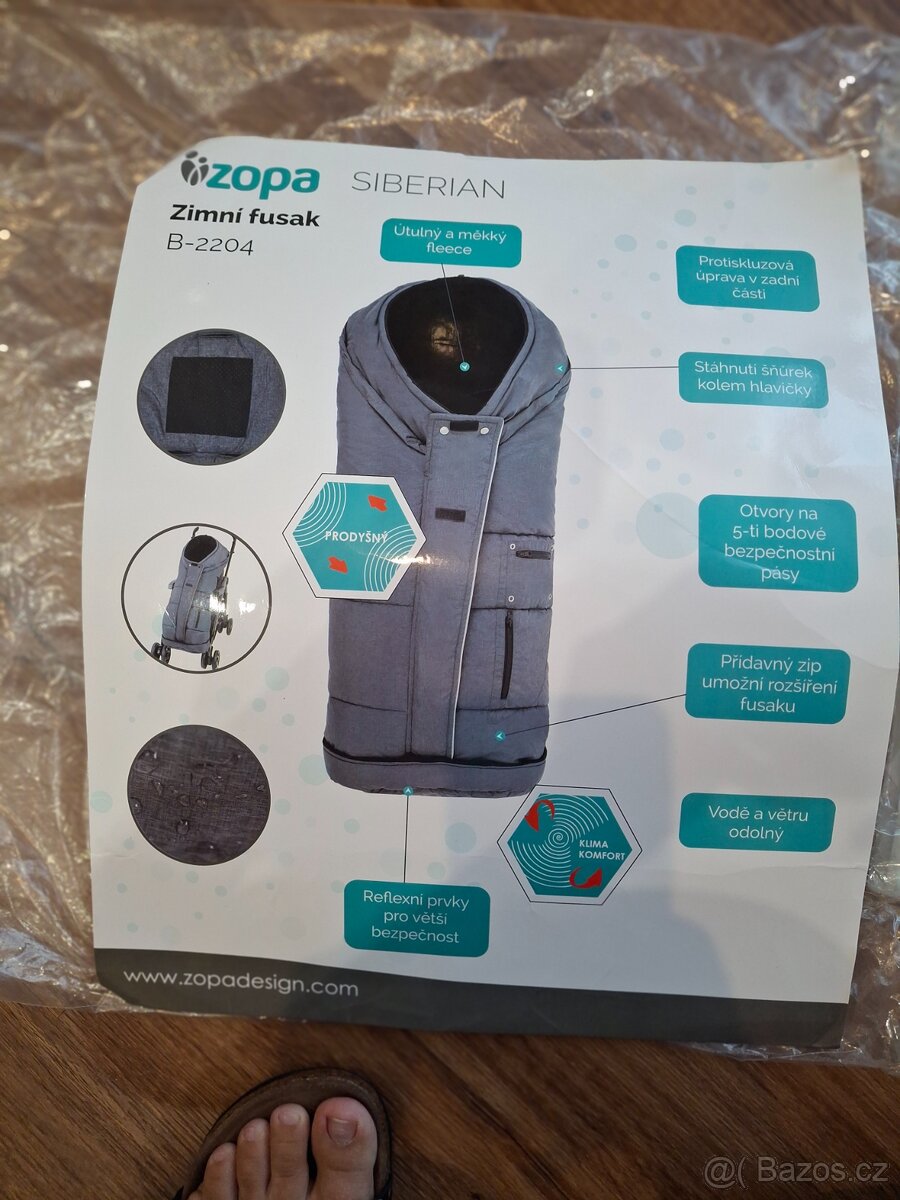 Černý fusak Zopa - 13