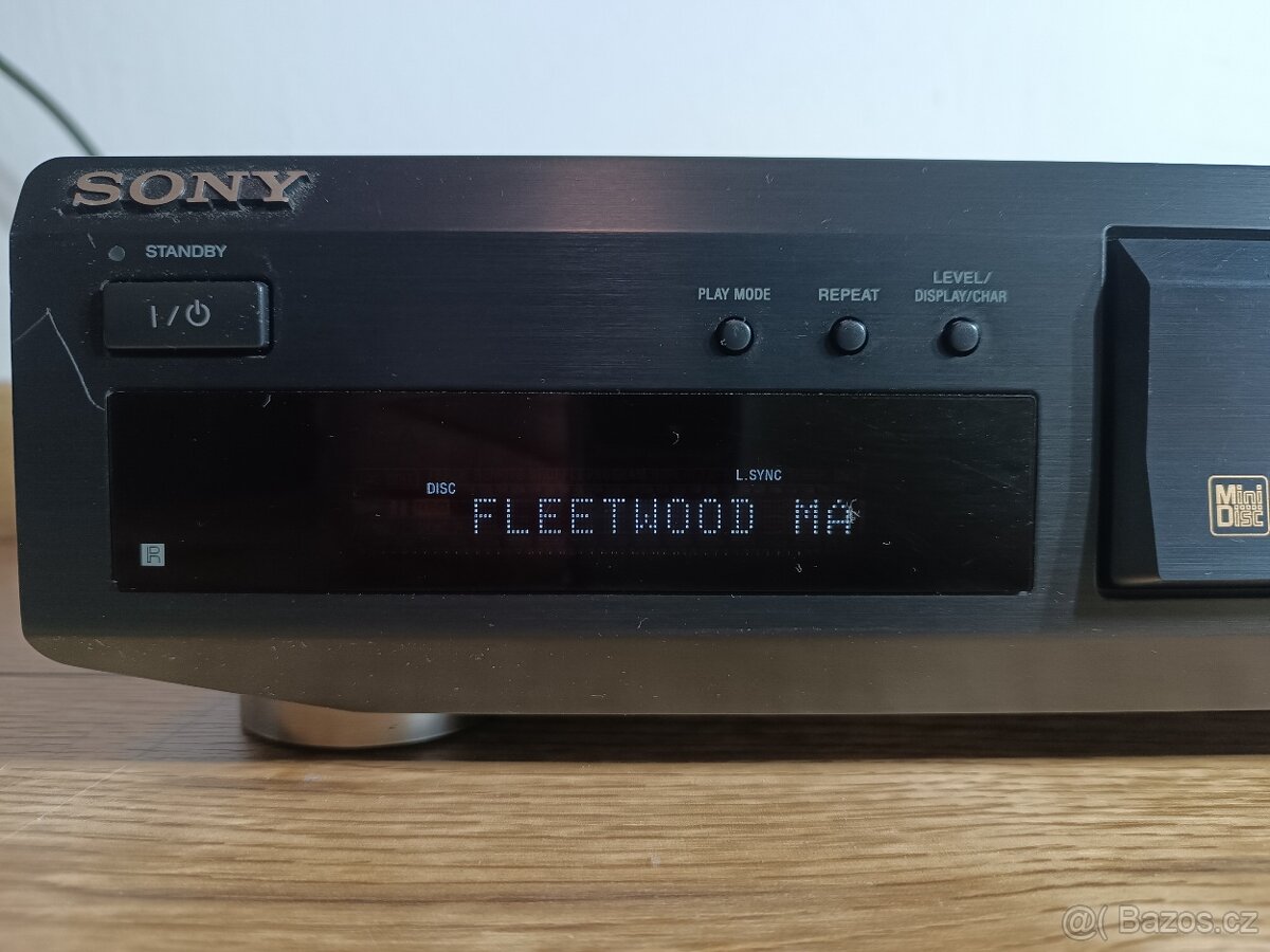 Minidisc Sony MDS-JE330 + 36 minidisků v boxu - 13