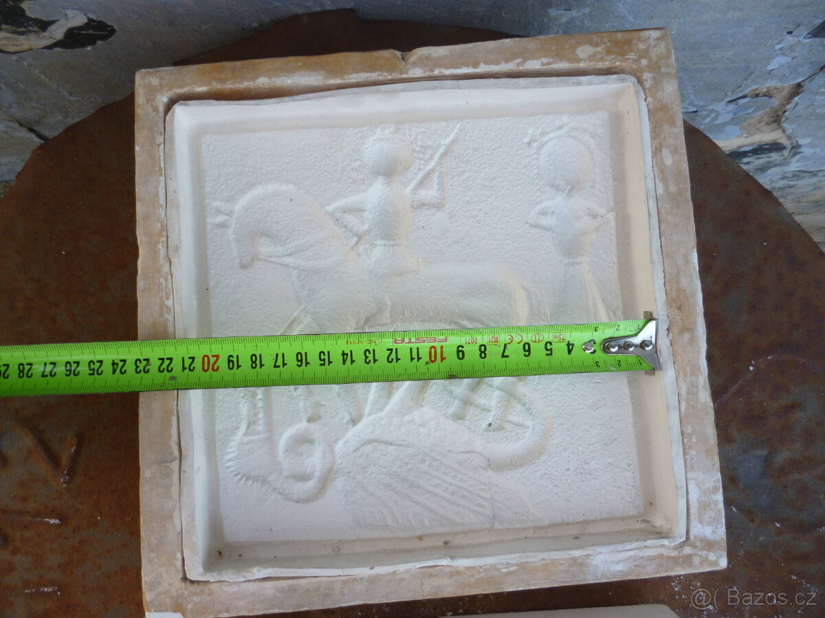 Soubor historických forem na kachle - 13