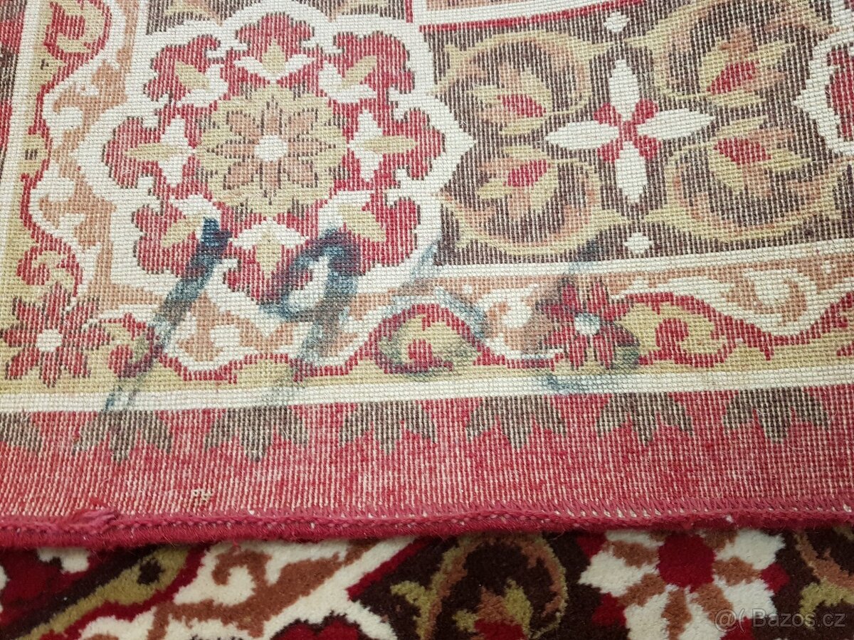 starý mongolský koberec 1966, jemně tkaný 300x200 - 13