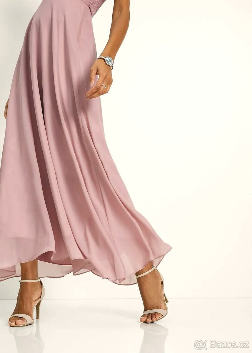 Krásné společenské šaty 40/42 - 13