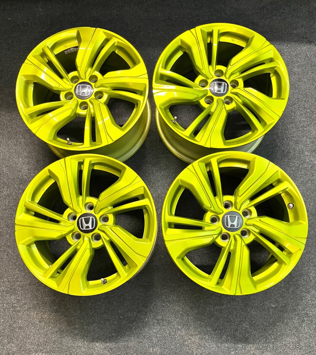 R17” 5x114,3 Honda Civic originál alu disky - Lak - TOP - 13