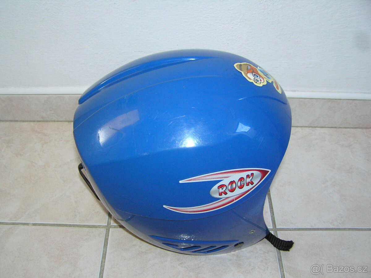 Lyžařský komplet : lyže 118 cm + hůlky + boty + helma - 13