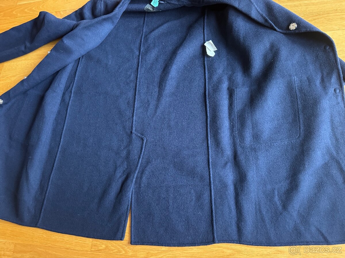 Vlněný kabát zn. Max Mara, vel.M - 13