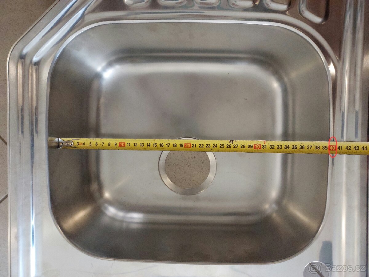 Plechový dřez Franke - 13