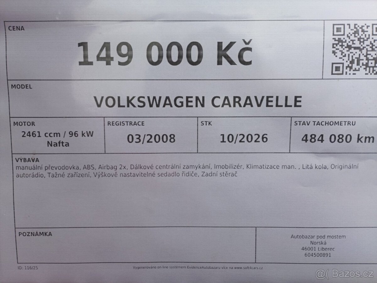 Volkswagen Caravelle SD50BNZX0 - 13