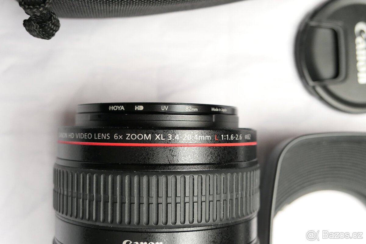 Objektivy Canon HD video lens 20x,16x Manual ,6x XL Wide - 13