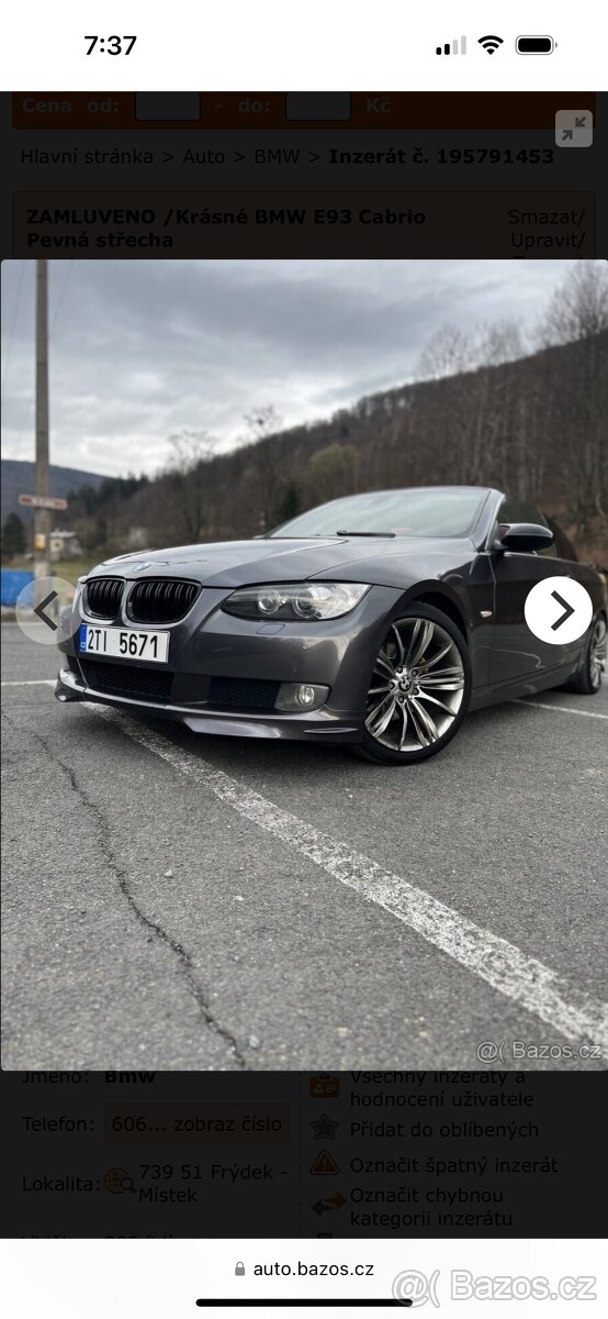 BMW e93 320i cabrio - 13