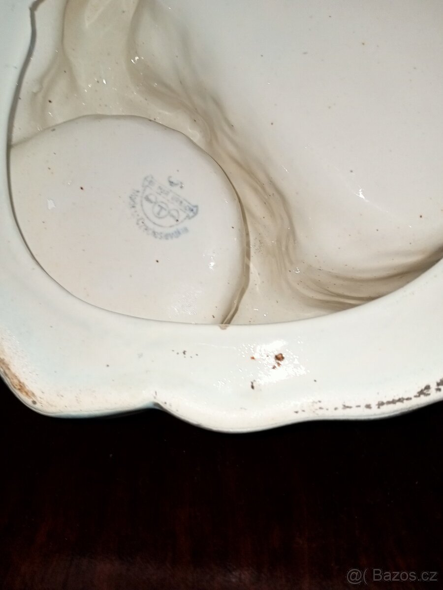 Popelník s medvědem. z.n DITMAR URBACH V.20cm Š.21 cm super - 13