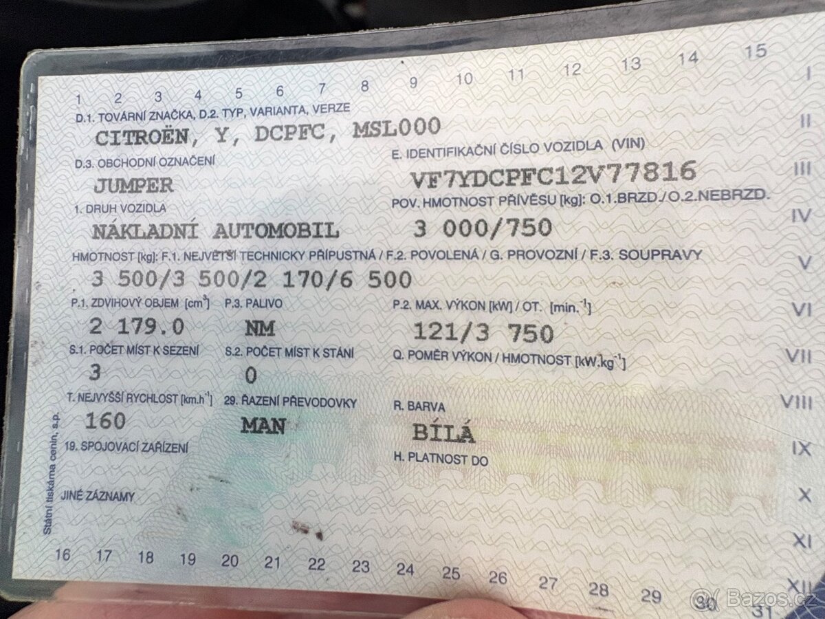 Prodám Citroen Jumper - 13