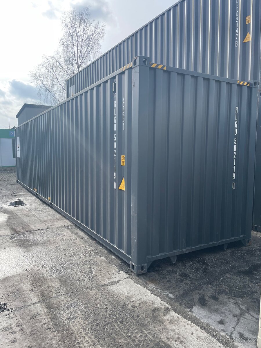 nový lodní kontejner r.v. 2024 one way dv 20" HC 40" 6-12m - 13