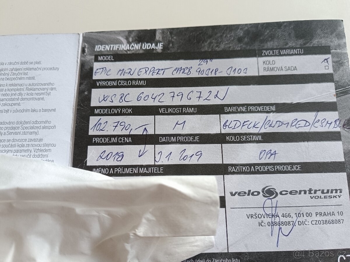 Specialized EPIC Expert vel.M - 13