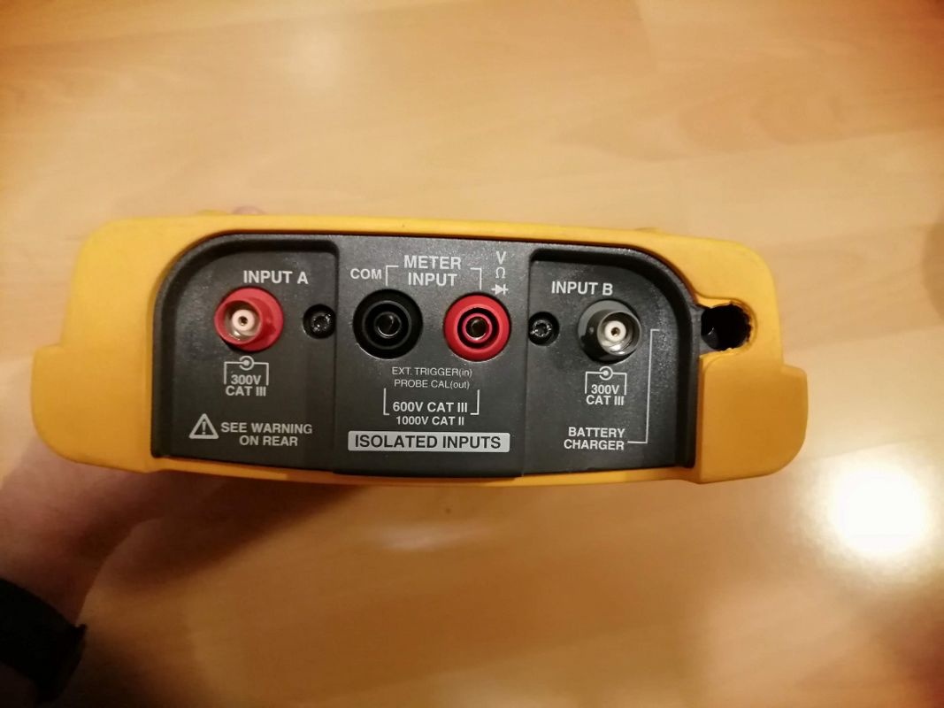 Osciloskop/Scopemeter Fluke 196C, 100MHz, 1Gs/s⭐ - 13