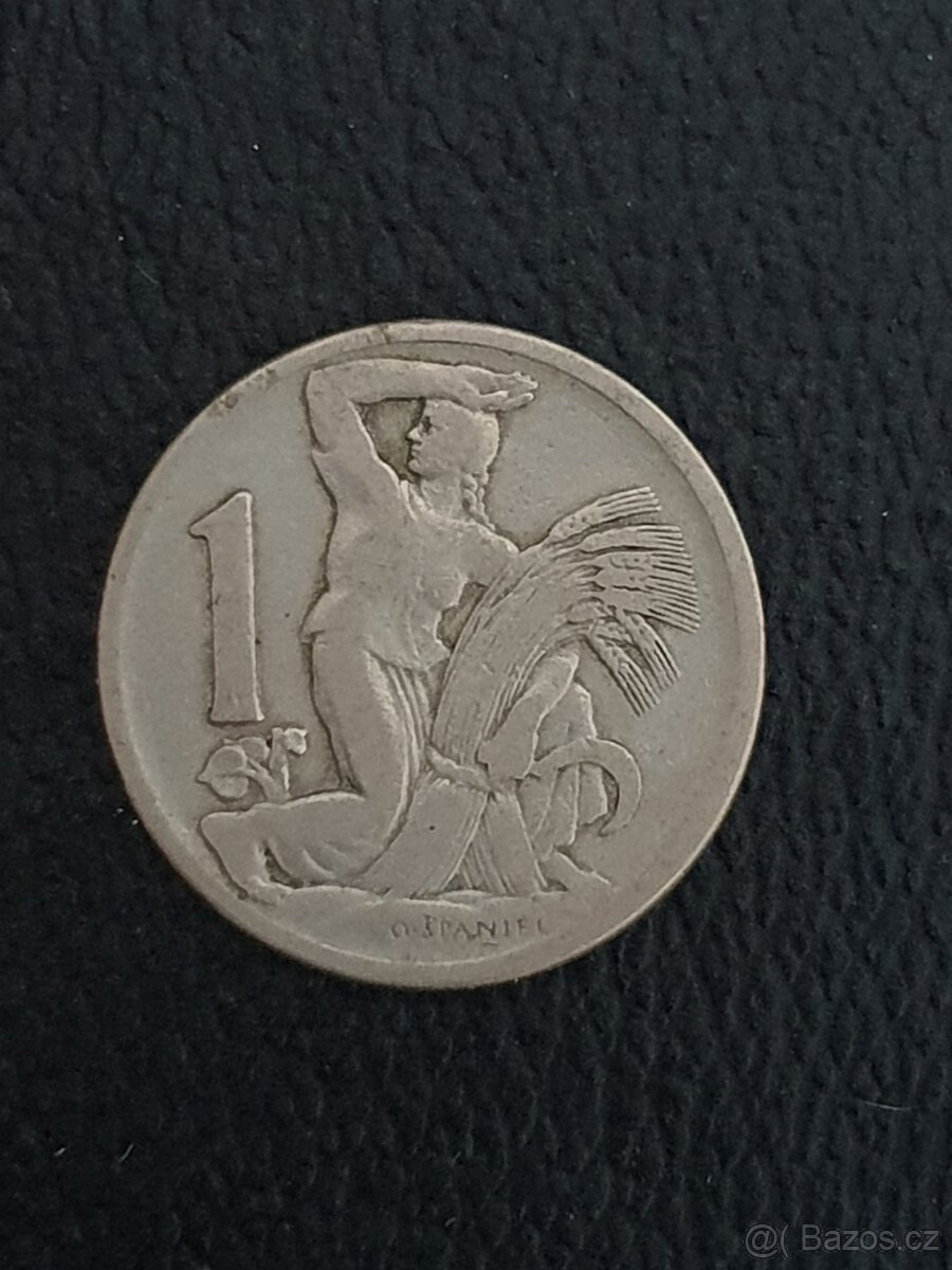 Prodám mince 1Kčs 1922-38 - 13