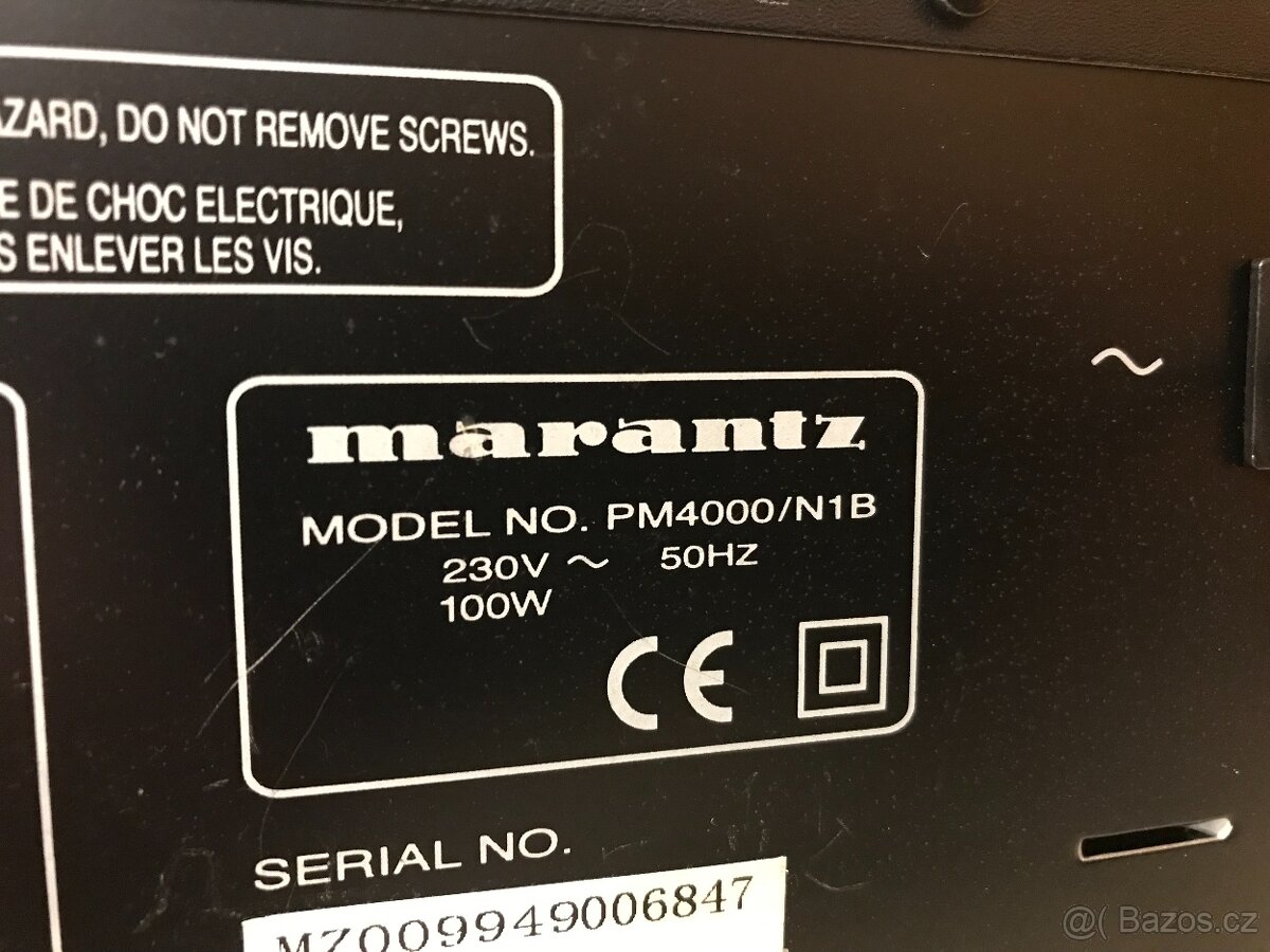 Marantz PM 4000 Velice zachovalý - 13