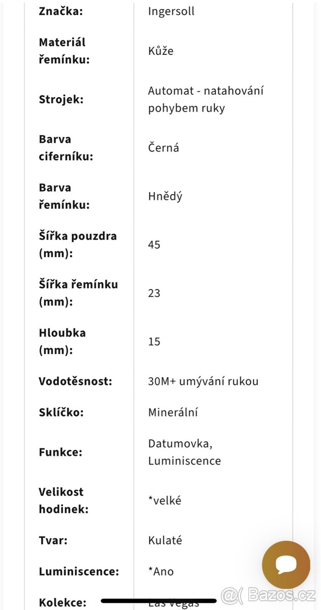 INGERSOLL Las vegas-limitovaná edice - 13