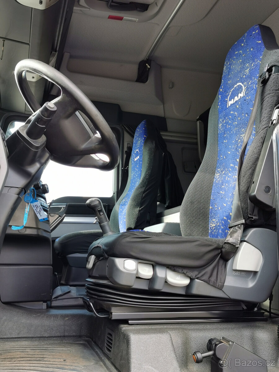 Prodám tahač návěsů MAN TGX 18.440 EURO 6 jednookruhová hydr - 13