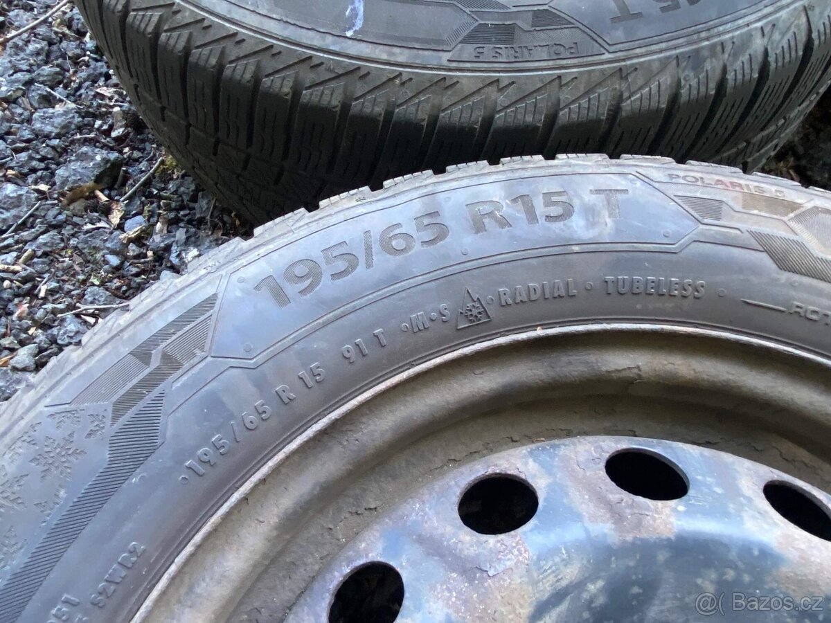 146. sada zimní kola 195/65 r15 5x114,3 Hyundai KIA - 13