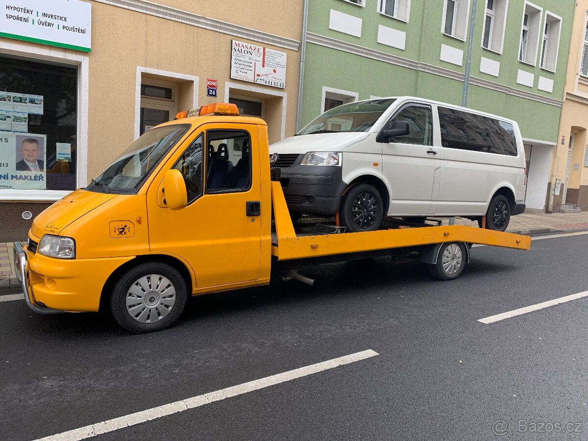 Prodám Odtahovku Fiat Ducato 2,8jtd 94kw, 3,5t, Nová STK. - 13