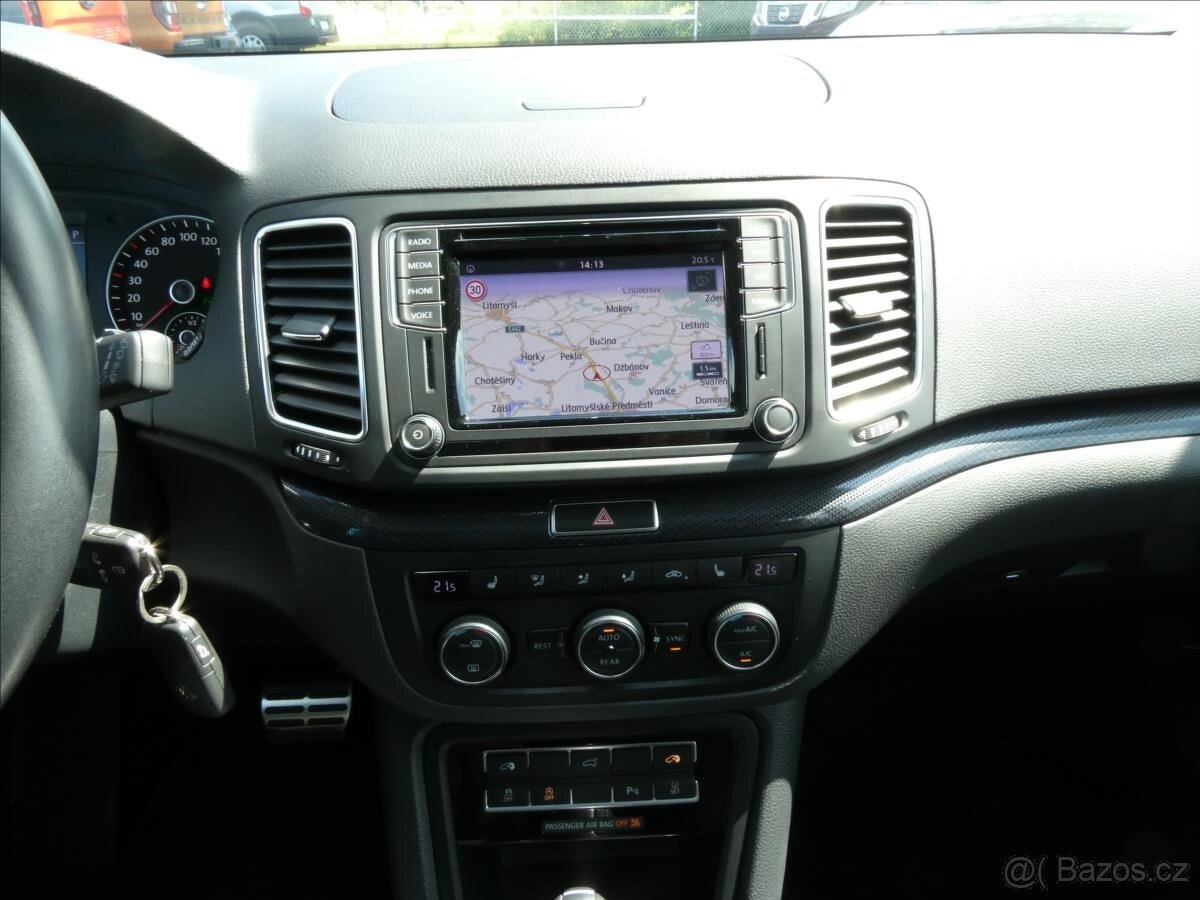 VW SHARAN 2.0 Tdi 130Kw DSG Panorama UNITED 09/20 106000 KM - 13