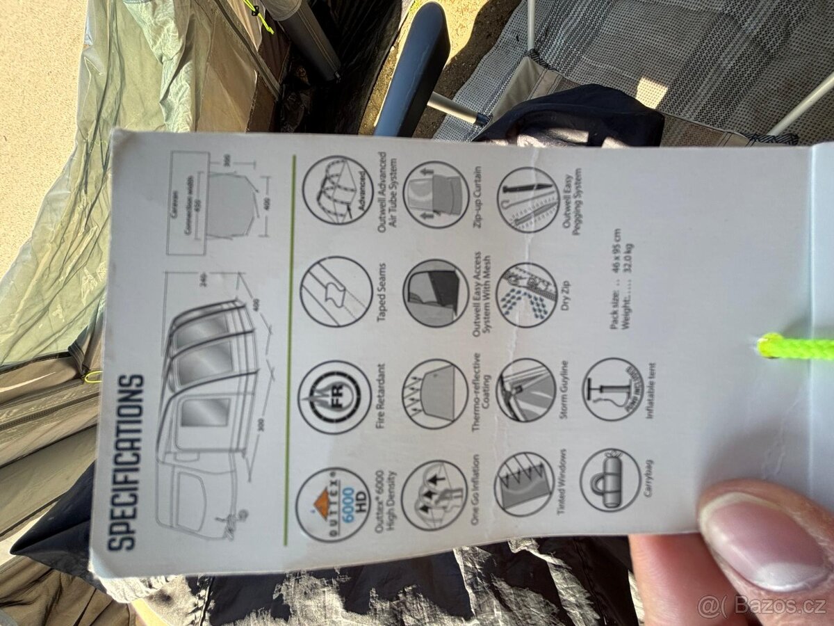 Předstan Outwell Mirage 400SA - 13