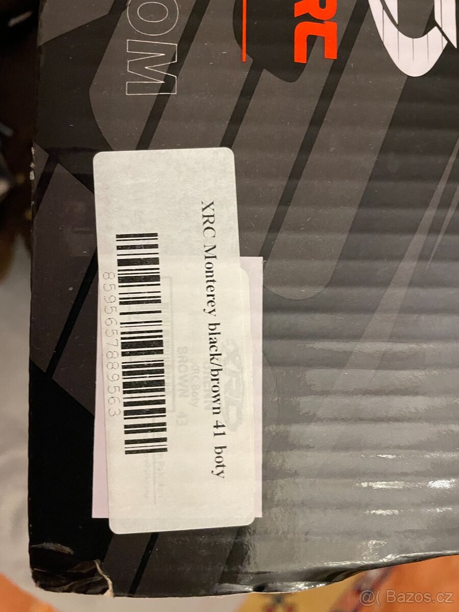 Moto boty XRC MONTEREY WTP, NOVÉ, 41, Vložka: 26 cm - 13