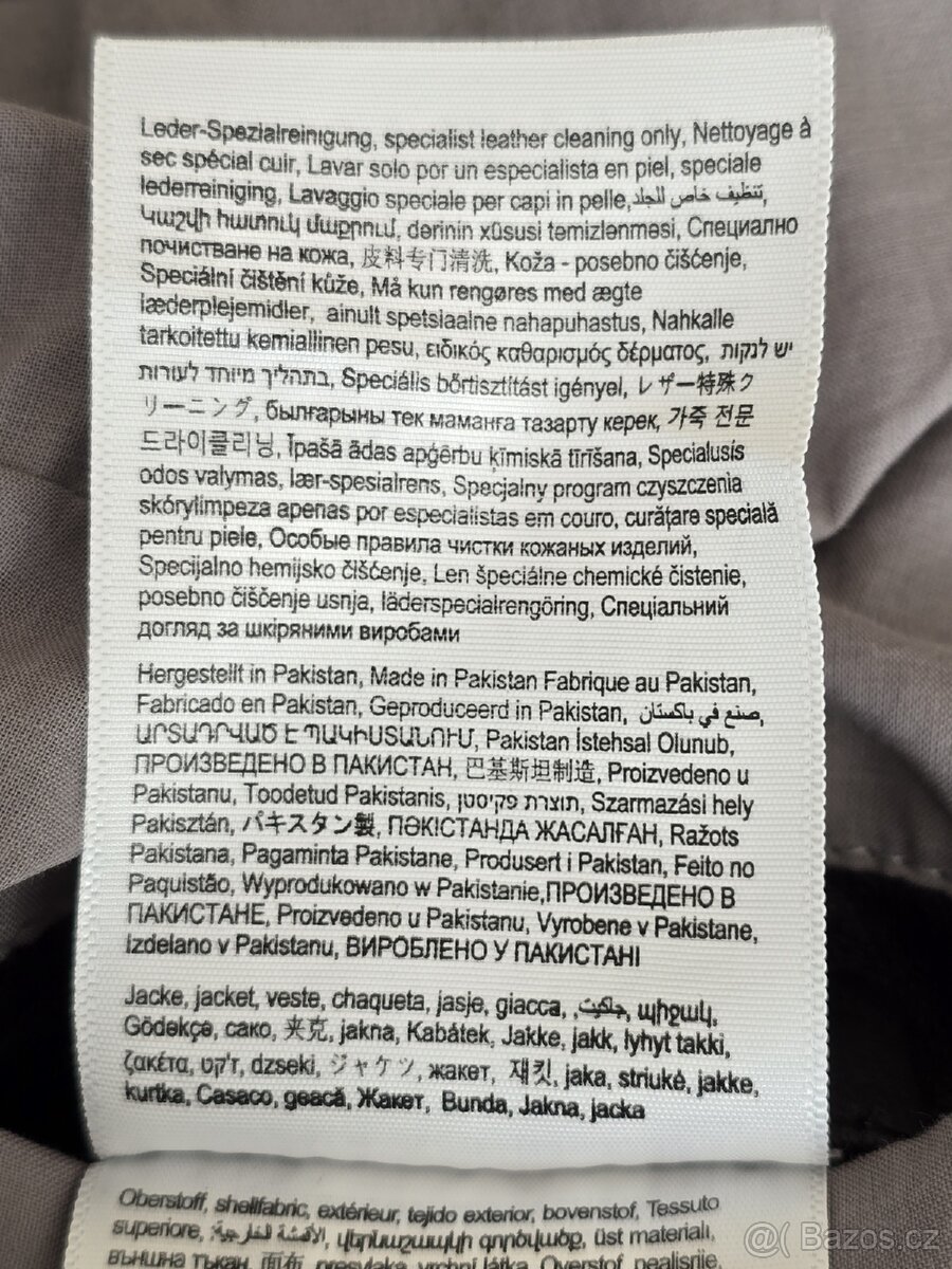 Dámská kožená bunda vel. XL - 13