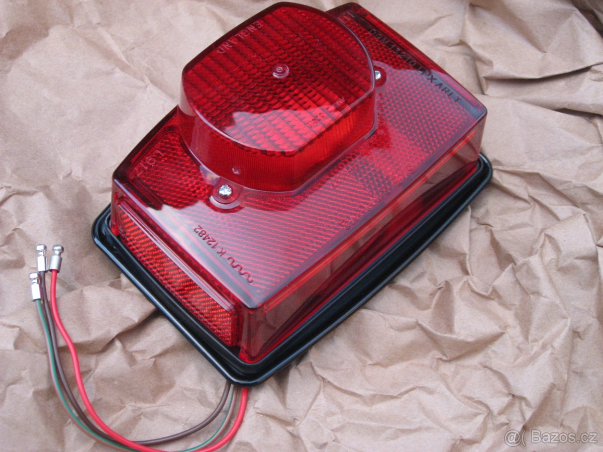 ČZ Trail, 477 sport - světlo LUCAS s plechovou podložkou - 13