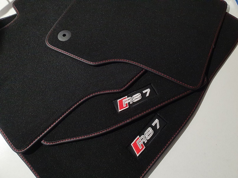 Luxusní celoroční Autokoberečky AUDI s podkladem hrubé gumy - 13