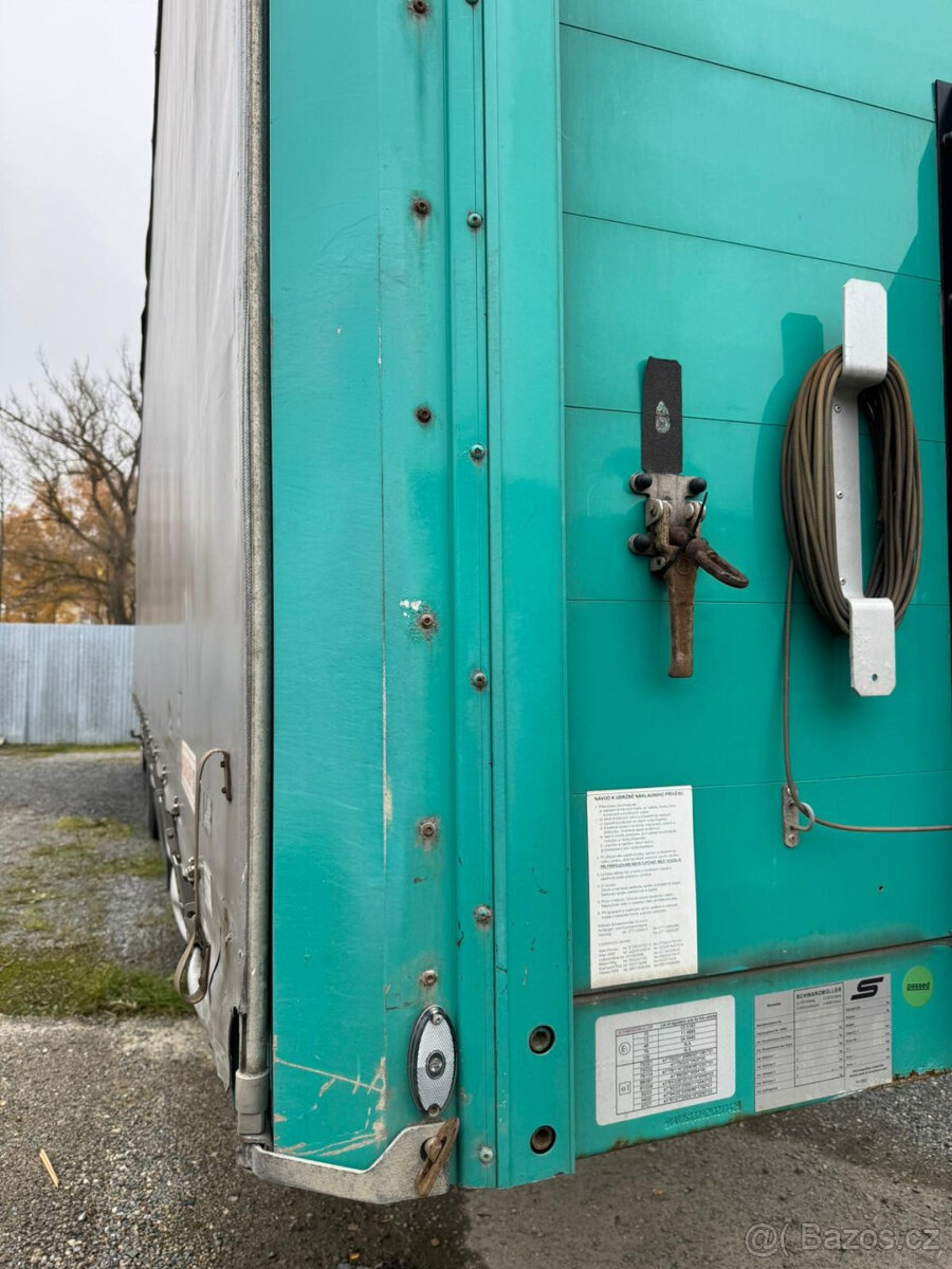 návěs Schwarzmüller SPA 3/E,standard,zvedací.osa,r.v.2012 - 13