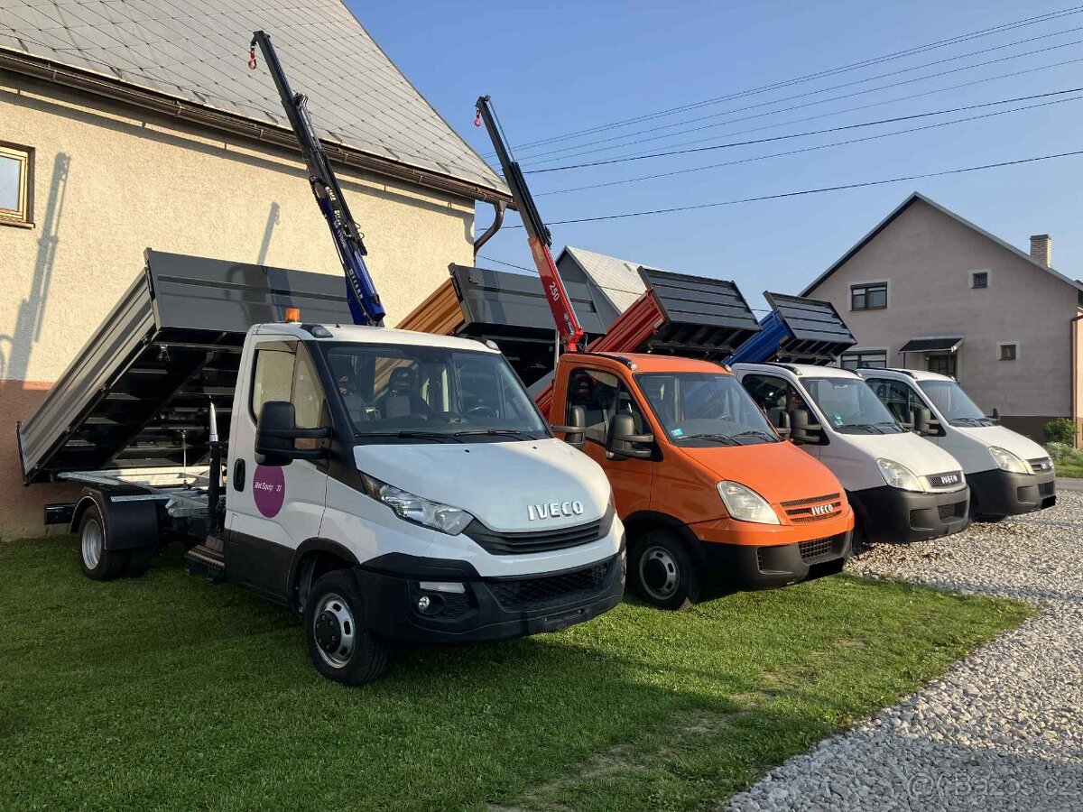 Iveco Daily 35C18 třístranný sklápěč Vyklápěč - 13