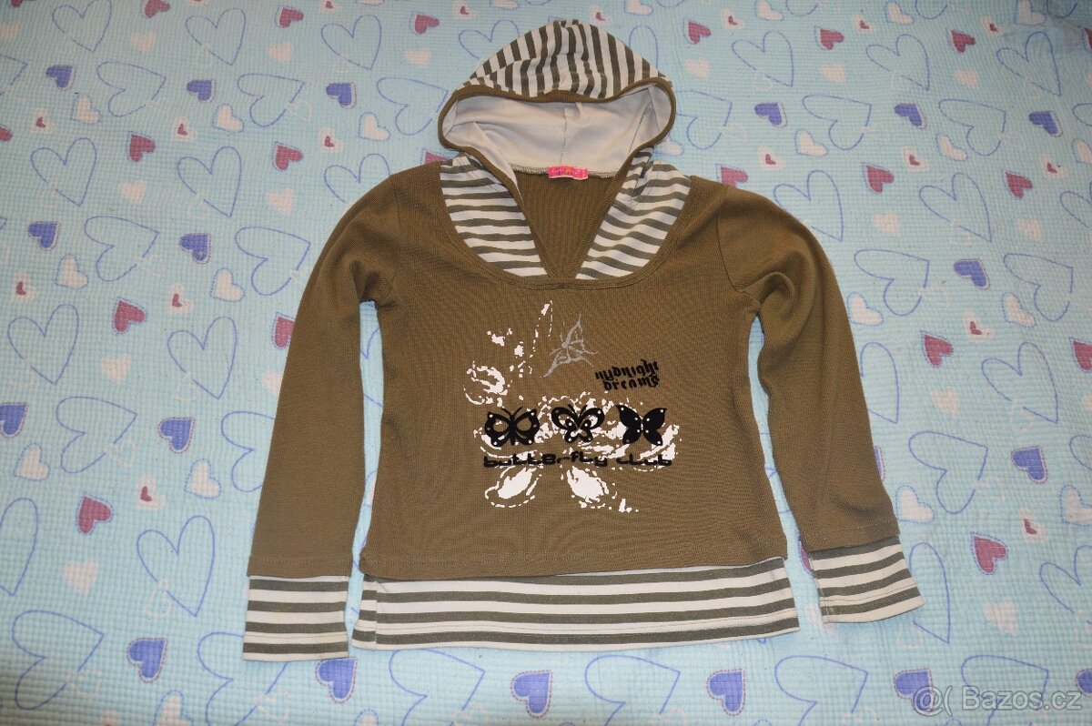 140 146 152 158 bunda mikina tepláková souprava - 13