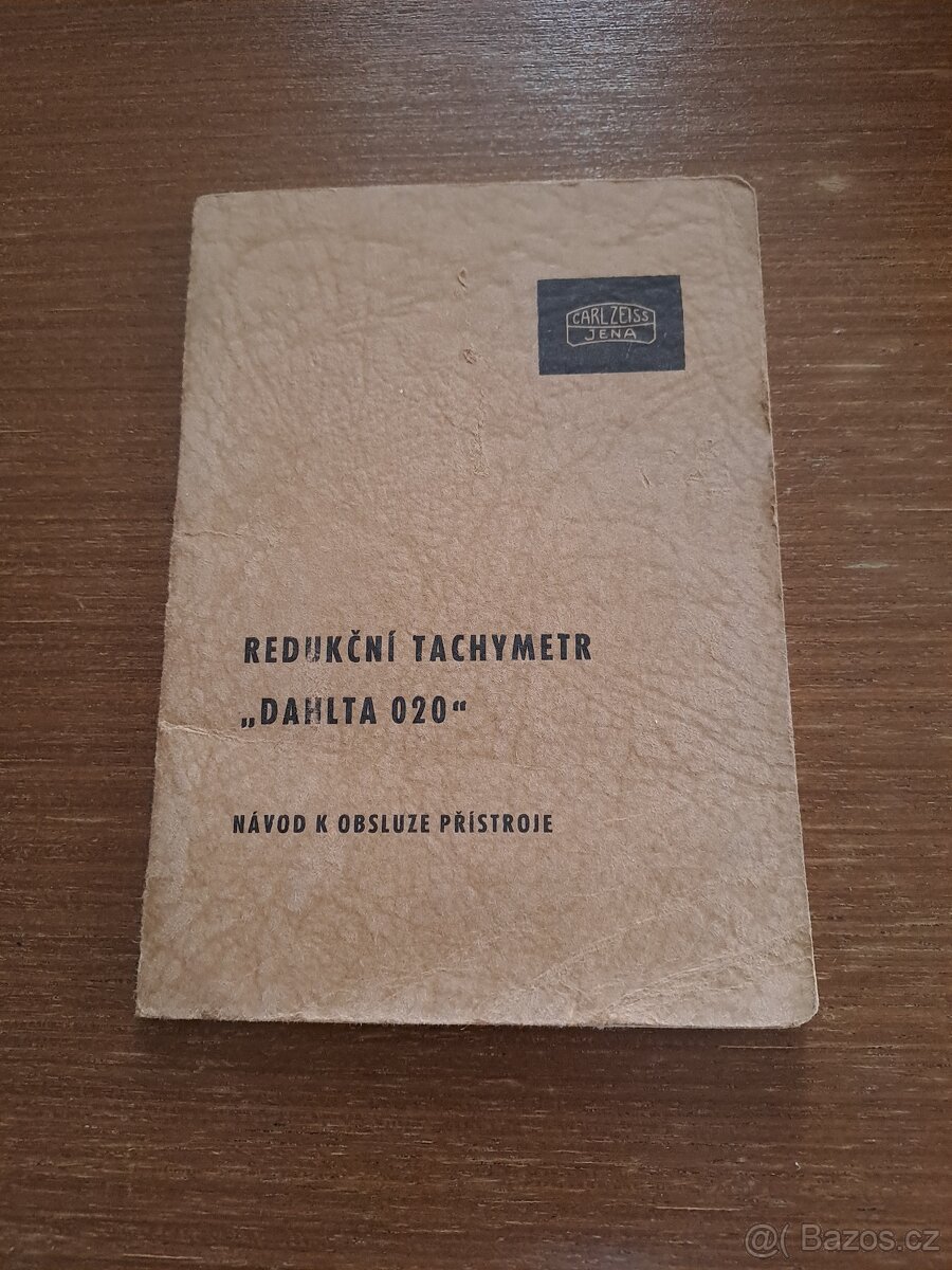 Carl Zeiss Jena Theo 020 –historický theodolit, kufr, návody - 13