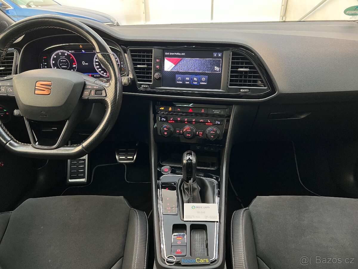 Seat Leon Cupra combi 2.0 TSi,213 kW,DSG,LED,Pano,skořepiny - 13