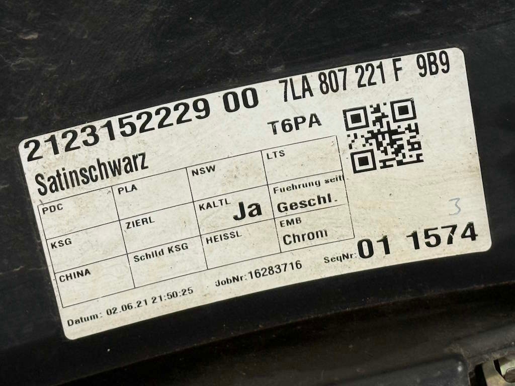 VW TRANSPORTER T6.1 2019-2024 - nárazník - 7LA807221F - 13