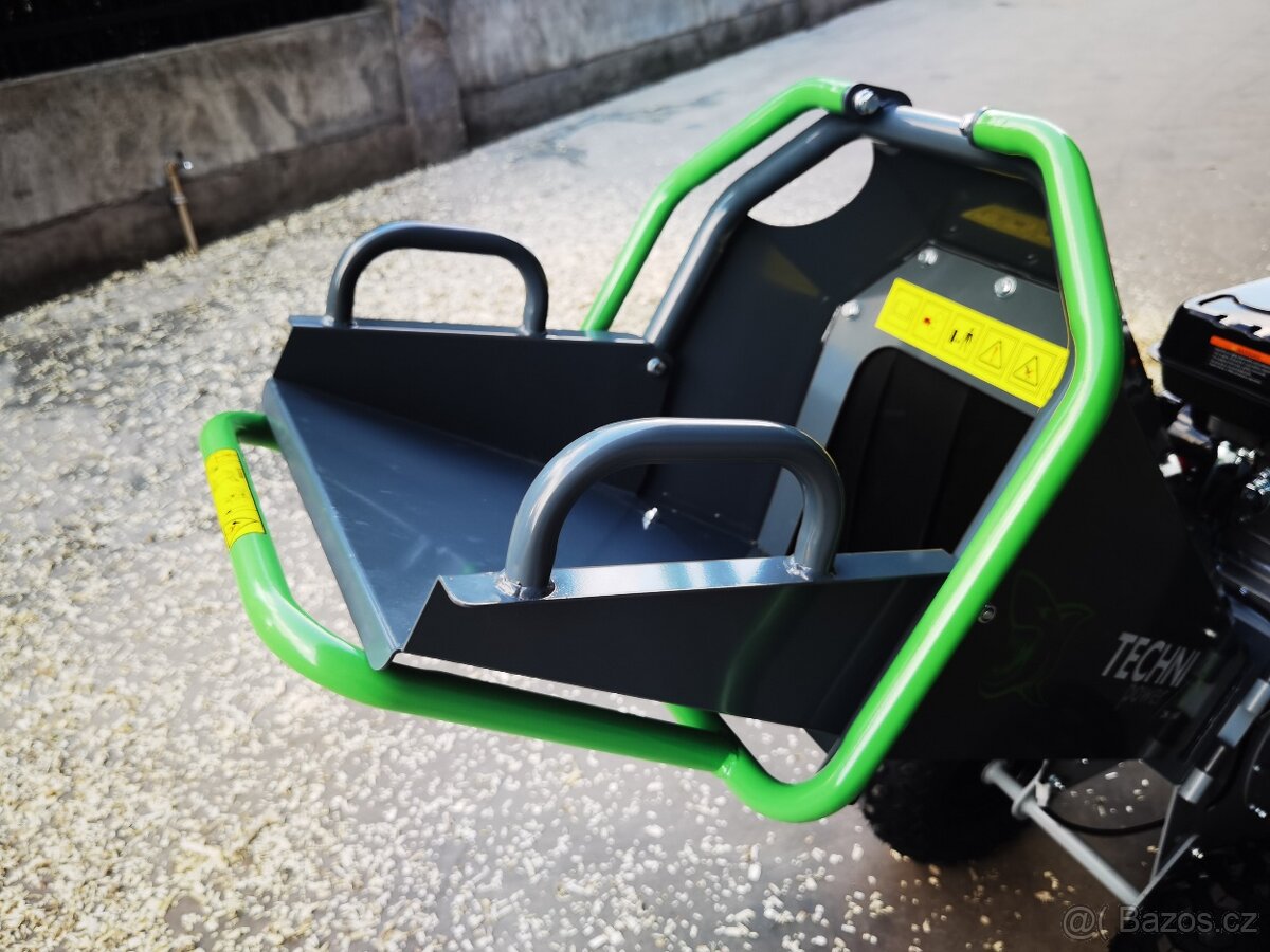 Benzínový drtič větví do 10 cm, DR-X100 TECHNIX - 13