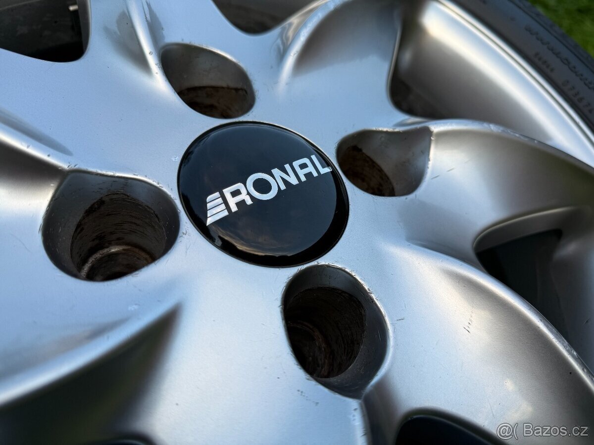 Kompletní letní Alu kola RONAL - 205/55 R16 - 4x108 - 13