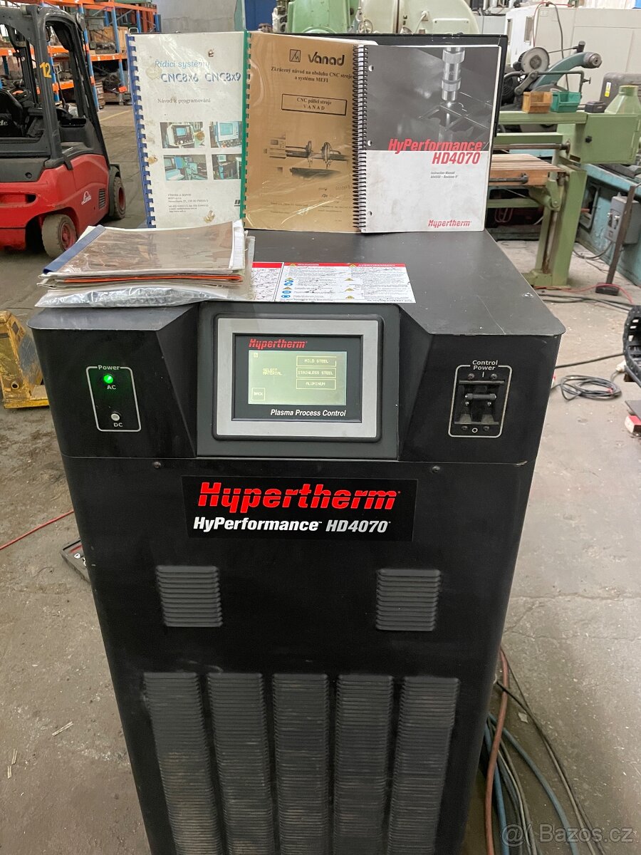 CNC Plazma Vanad Proxima + autogen + Hypertherm HD 4070 - 13